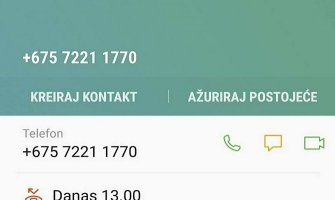 Ne uzvraćajte na poziv koji počinje sa +675, +685...