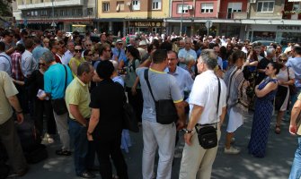 Protest advokata u Beogradu zbog ubistva Dragoslava Ognjanovića