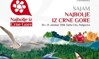 Jesenje izdanje sajma “Najbolje iz Crne Gore“ 20. i 21. oktobra u Delti