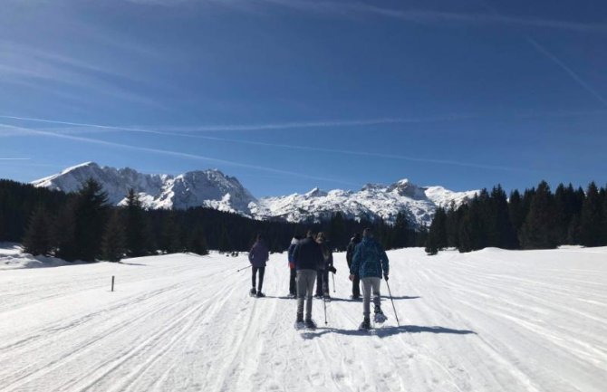 Promocija hodanja na krpljama u NP Durmitor