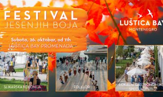 Luštica Bej festival jesenjih boja, predstavljeni domaći proizvodi