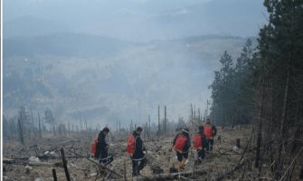 Vatrogasci Pljevljaka izvukli iz vatre, helikopterom prevezen u KCCG