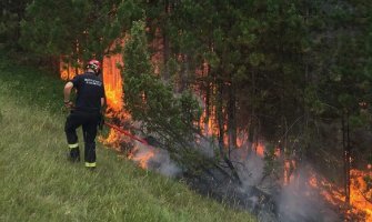 Veliki požar u kosovskom dijelu NP Prokletije