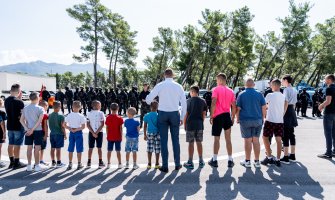 Adžić, Terzić i Rakonjac ugostili mališane iz Dječjeg doma “Mladost”