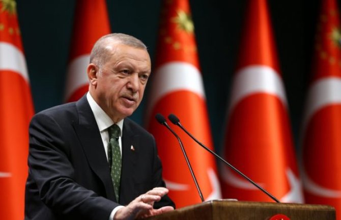 Erdogan optužio Zapad da podržava planove Izraela o širenju rata