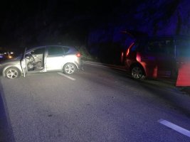 Udes na putnom pravcu Budva-Cetinje, nema povrijeđenih