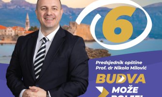 Milović: Program “Čista desetka” garant preporoda Budve, vrijeme je za promjene