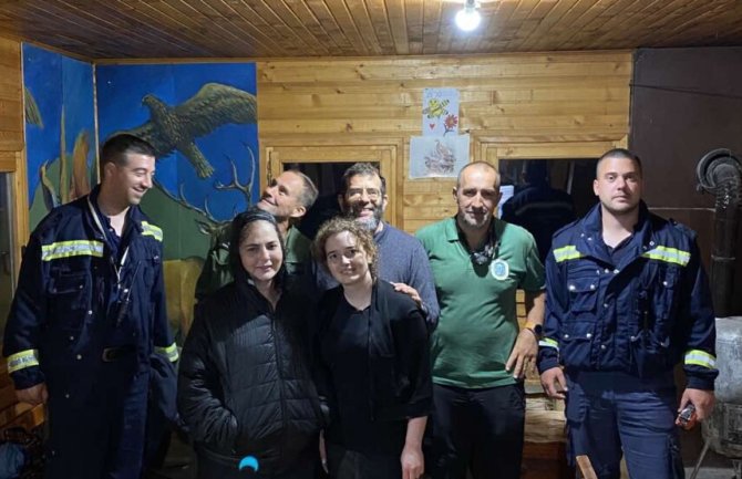 Spašeno troje turista iz Izraela koji su se izgubili na Biogradskoj gori