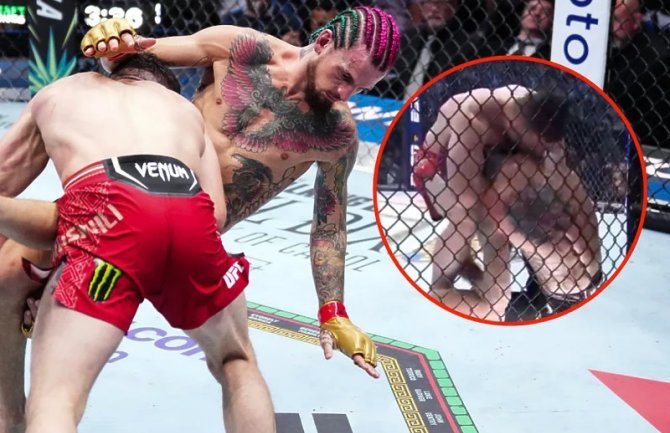 Čudna scena u borbi za UFC pojas: Novi prvak ljubio rivala pa zamalo nokautiran