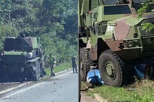 Stravičan sudar automobila i vojnog vozila u Srbiji, poginule dvije osobe