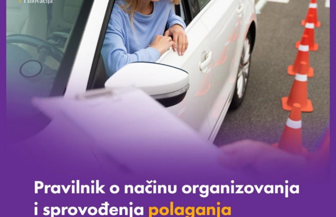 Ministarstvo donijelo novi pravilnik o polaganju vozačkog ispita