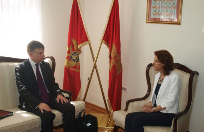 Pejanović-Đurišić i Oven Dženkins: Izuzetan uspjeh Crne Gore u procesu reformi