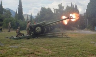 Počasna paljba povodom Dana državnosti