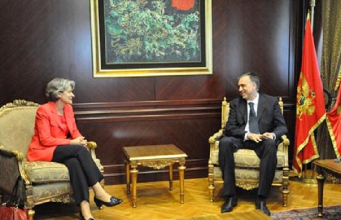Vujanović primio generalnu direktorku UNESCO-a