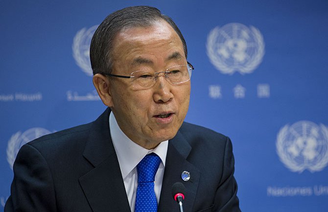 Ban se nada okončanju borbi u Gazi