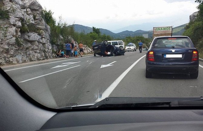 U udesu povrijeđena Podgoričanka