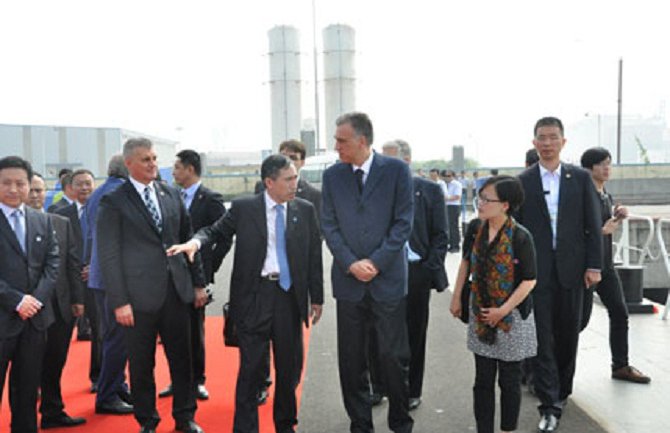 Vujanović i Brajović u Kini: Uskoro predaja broda