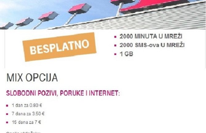 Kako potrošiti 2000 besplatnih minuta za dan?