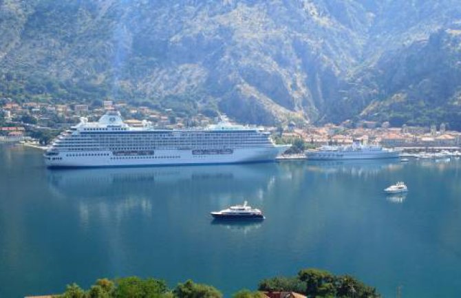 U Kotor ove godine uplovio 231 brod sa 250 hiljada putnika