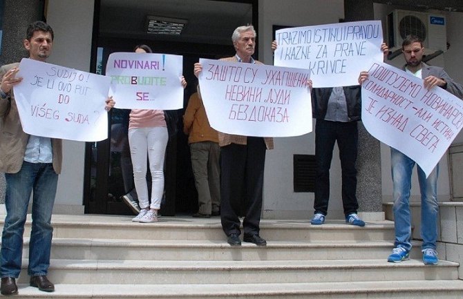 Porodice optuženih bojkotuju suđenje