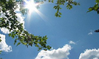 Sunčano i toplo, poslijepodne moguća kiša