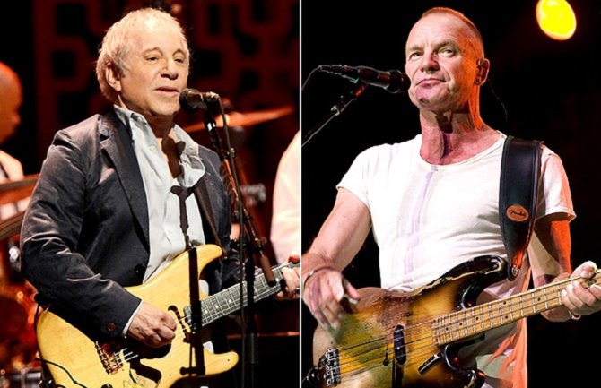 Sting i Pol Sajmon na turneji po Evropi