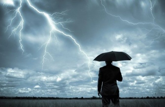 Danas kiša, pljuskovi, grmljavina