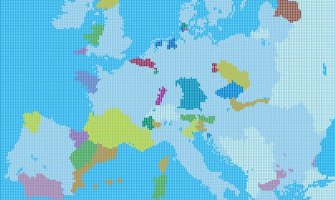 Karta regija u EU koje traže nezavisnost