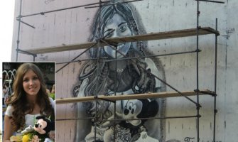 Oslikao mural s likom Tijane Jurić