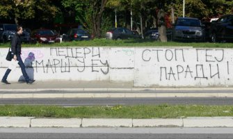 Prijetnje pred Paradu ponosa (FOTO)