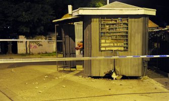Podgorica: Bačena eksplozivna naprava na kiosk
