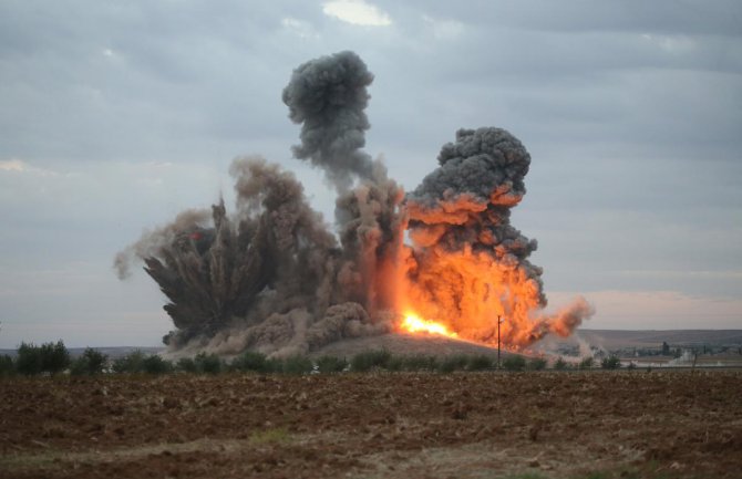 Zaustavljena operacija IS na Kobane