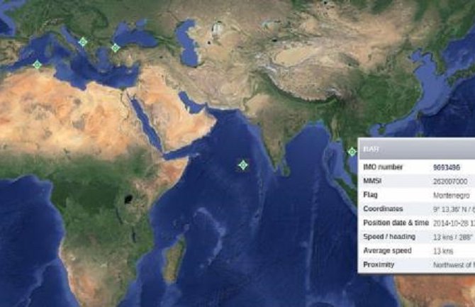 Crna Gora će uskoro moći da prati brodove satelitski