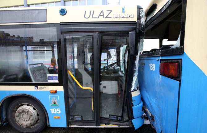 Lančani sudar kod Kombank arene