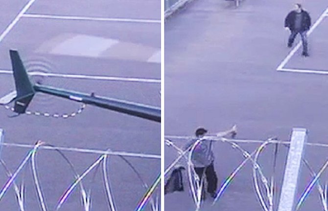 Bjekstvo iz zatvora - helikopterom(VIDEO)