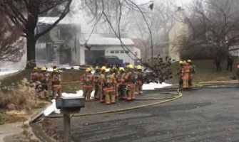 Avion pao na kuću, troje poginulo