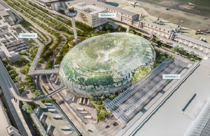 Singapur gradi najljepši aerodrom na svijetu  ( Foto )
