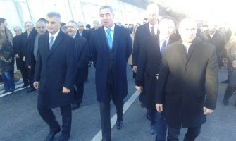 Đukanović i Žurić otvorili rekonstruisanu dionicu u Bijelom Polju