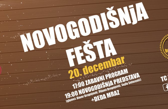 Tradicionalana novogodišnja fešta u Bazaru 20. decembra