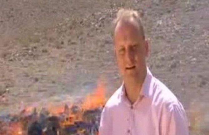 Novinar se ''naduvao'' tokom snimanja (VIDEO)