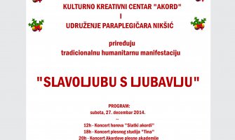 Humanitarna manifestacija ''Slavoljubu s ljubavlju