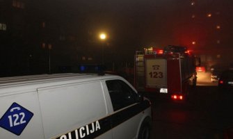 Požar u ulici Ezhera Eze Arnautovića