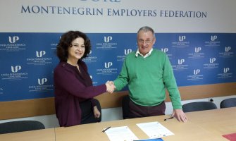 Unija poslodavaca Crne Gore potpisala  sporazum o saradnji sa NVO Help