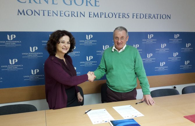 Unija poslodavaca Crne Gore potpisala  sporazum o saradnji sa NVO Help
