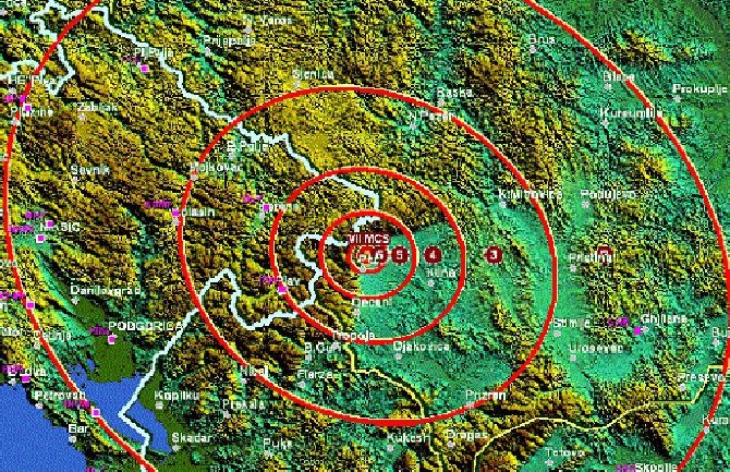 Zemljotres pogodio Peć, osjetio se i u Crnoj Gori