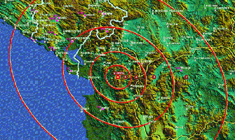 Zemljotres u Albaniji, osjetio se i u Crnoj Gori