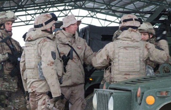 Crnogorski vojnici na međunarodnoj vježbi u Hrvatskoj