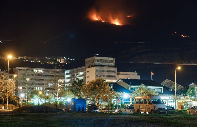 Ugašen požar iznad Budve