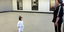 Ona ima samo tri godine i trenira Tekvondo (VIDEO)