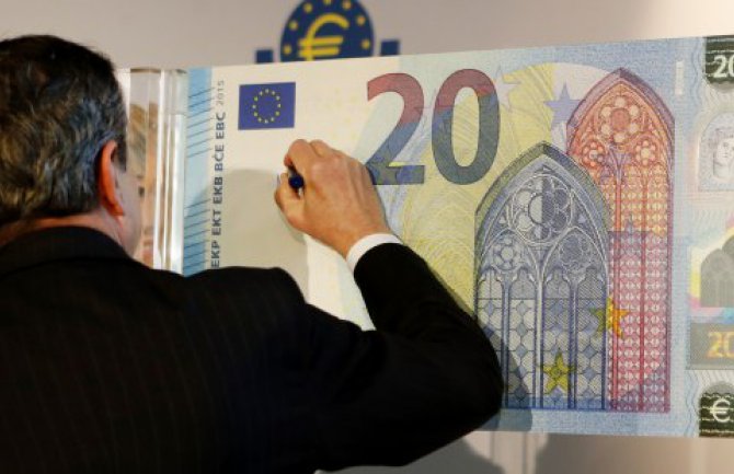 Predstvaljena nova novčanica od 20 EUR